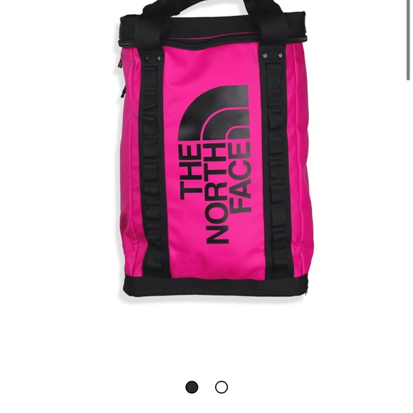 NWOT Rare The North Face Large pink FuseBox Backpack - Picture 1 of 12